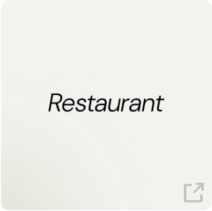 restaurant category by Honpo